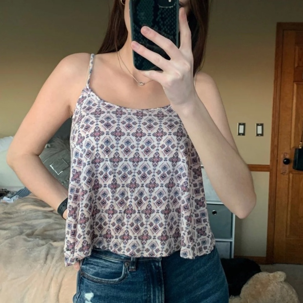 American Eagle Boho Tank Top
